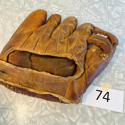 Antique Catcher's Mitt adult size
