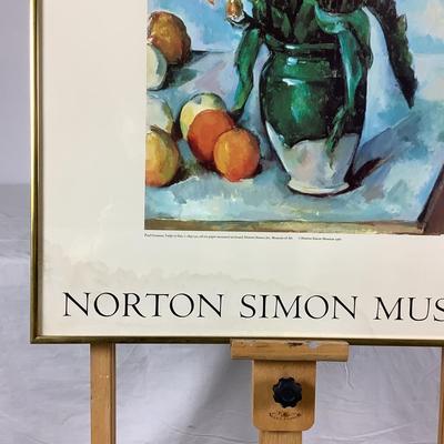 Lot. 6258. Poster Print by Paul Cezanne. Tulips in Vase