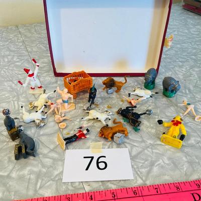 Plastic Circus figures