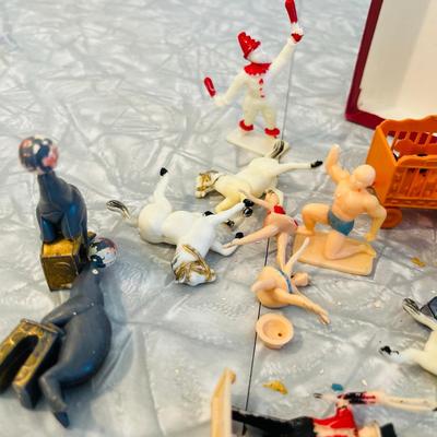 Plastic Circus figures