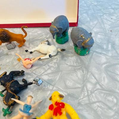 Plastic Circus figures