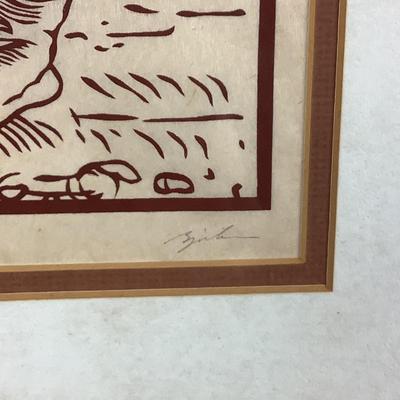 Lot.6263. Limited edition screen print by  Allen Bjorkman