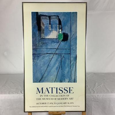 Lot. 6259. Matisse â€œView of Notre Dameâ€ 1978 Poster