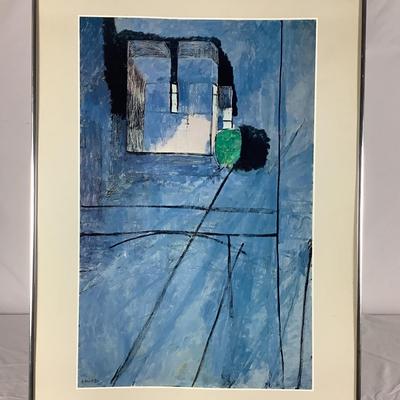 Lot. 6259. Matisse â€œView of Notre Dameâ€ 1978 Poster