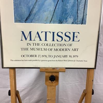 Lot. 6259. Matisse â€œView of Notre Dameâ€ 1978 Poster