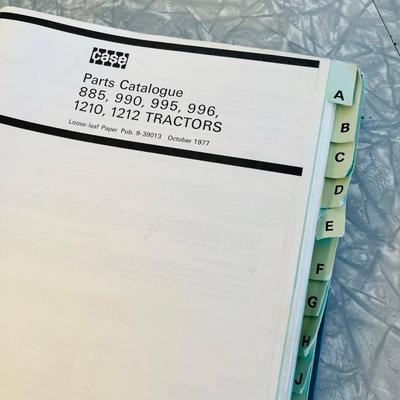 1977 Case Parts Catalog for Tractors