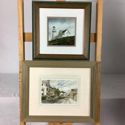 Lot. 6260. Pair of landscape Prints
