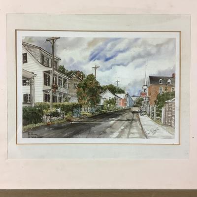 Lot. 6260. Pair of landscape Prints