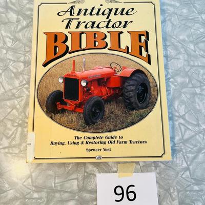 Antique Tractor Bible book