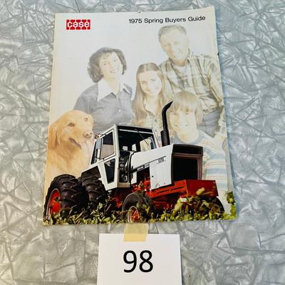 1975 Case Tractor Brochure/ Catalog
