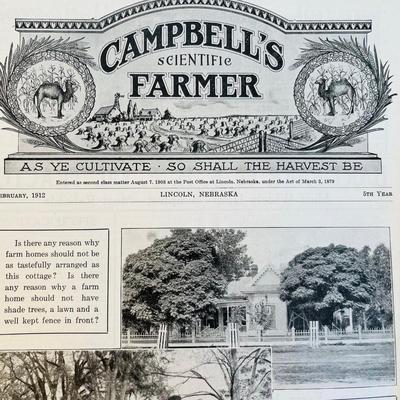 Campbells Scientific Farmer Magazines 1912