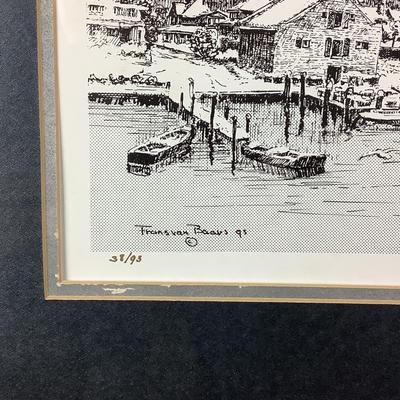 Lot.6262. Signed and numbered by Frans van Baars 38/93