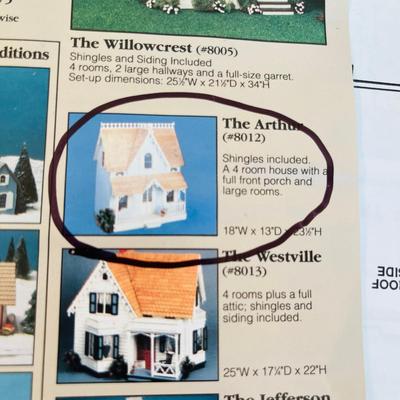 Greenleaf Doll House kit "Author" 8102