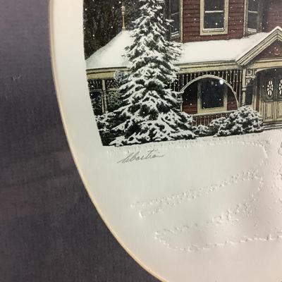 Lot. 6264. Signed Embossed Print by Stephen Sebastian