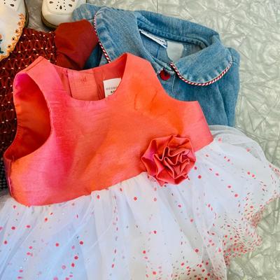Large doll with wardrobe