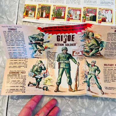GI Joe Catalog & stickers