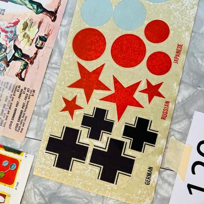 GI Joe Catalog & stickers