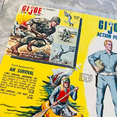 GI Joe Catalog & stickers