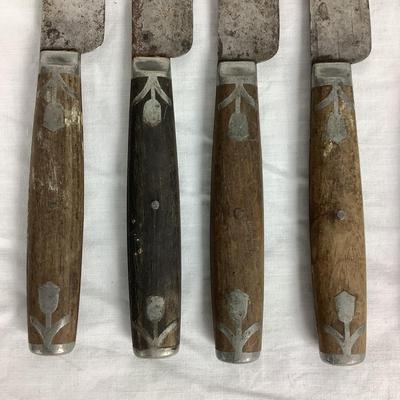 6275 Lot of 7 Antique Primitive Civil War Era Flatware