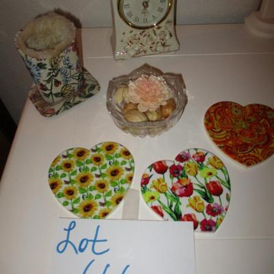 Home Decor-- Heart Coasters