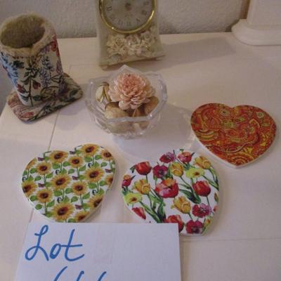 Home Decor-- Heart Coasters