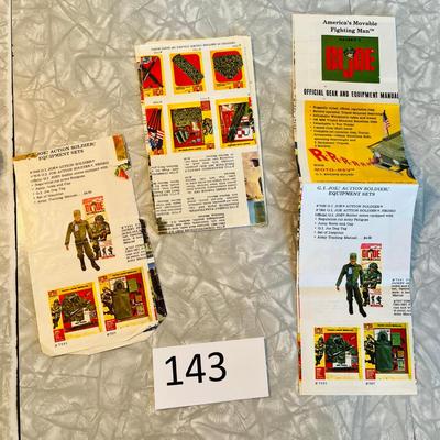 GI Joe brochures