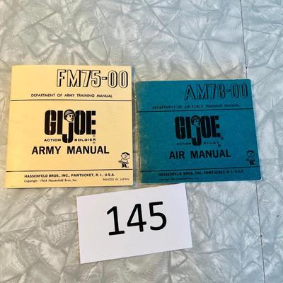 GI Joe Army Air Force Manuals