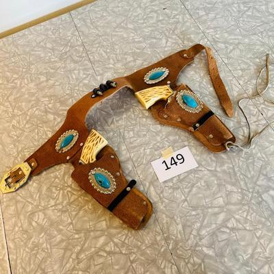 Cap guns in holster