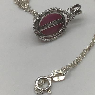 Silver 925 Chain With Finlet Pendant