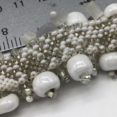 Vintage Glass Beaded Bracelet