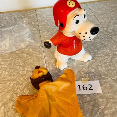 Hand Puppet and Rubber Dog toy