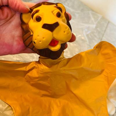 Hand Puppet and Rubber Dog toy