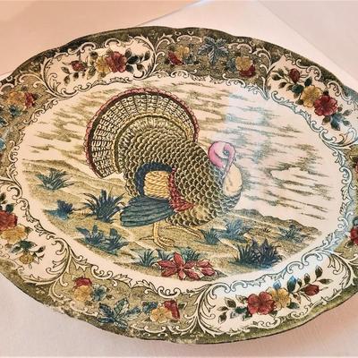 Lot #60  Vintage Turkey Platter