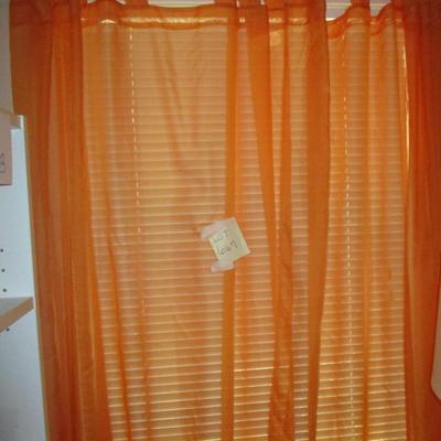 Sheer Curtain Panels- 2 Windows