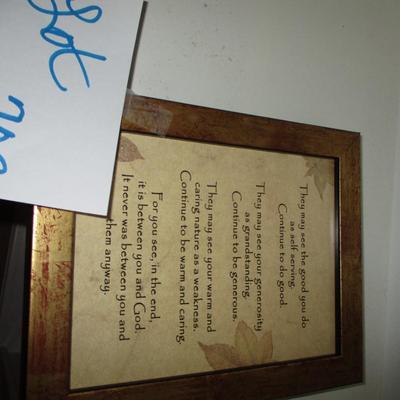 Framed Art