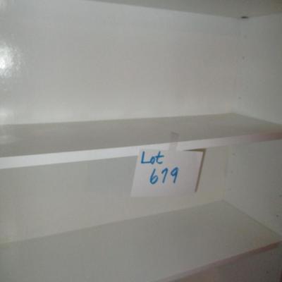 Single White Bookshelf