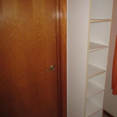 Single White Bookshelf