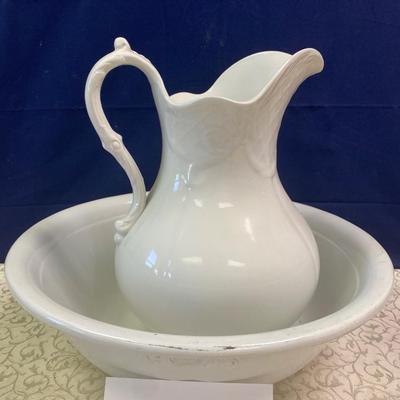 Pitcher and Bowl