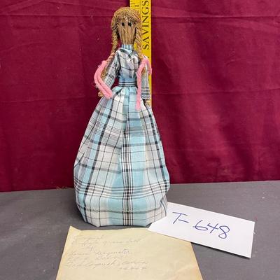Buffalo Grass Doll