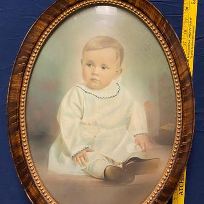 Oval Baby Picture