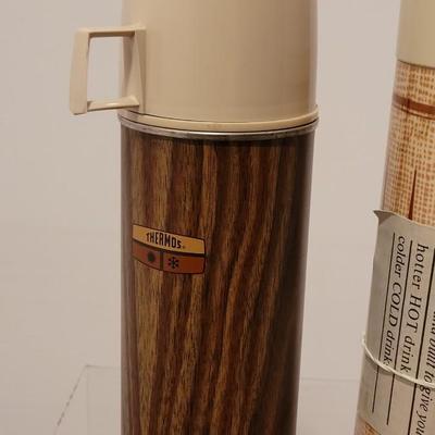 Lot 75: (2) Vintage Thermoses