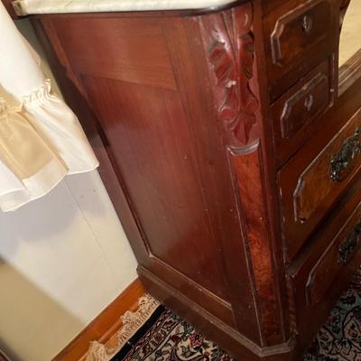 Antique Wash Basin Dresser (B2-MG)