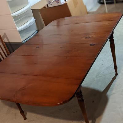 Lovely Vintage Pineshops Dining Table, Excellent Condition (chairs not included)