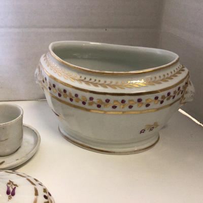 6271 Majolica Mini Creamer, Transferware, Childs Tea-set
