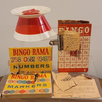 Lot 91: Vintage Pressman Bingo Game