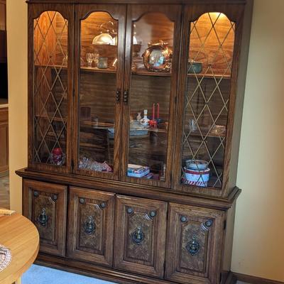 Very Nice, Solid China Cabinet