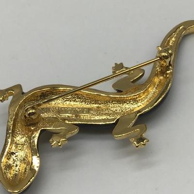 Salamander Avon Brooch