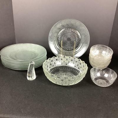 6304 Cut Crystal Bowls/Glass Decor Plates/Spode Penguin Paperweight