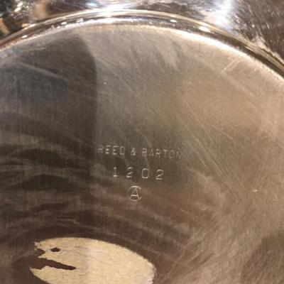 Reed and Barton Silverplate Tray 1202