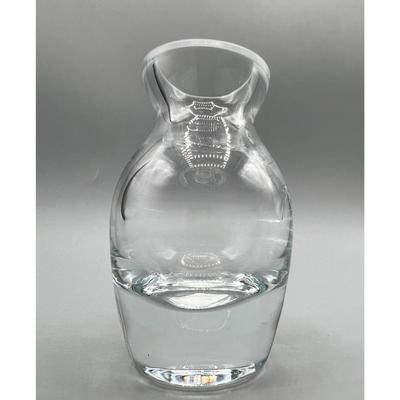 Crate & Barrel Small Glass June Bud Vase Made in Poland